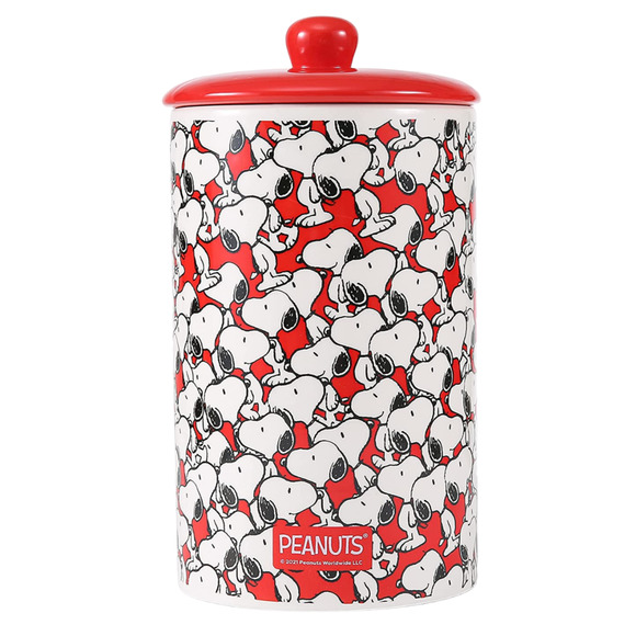 Snoopy Peanuts for Pets Dog Treat Canister - Picture 2 of 3